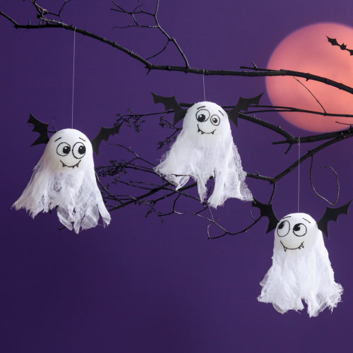 Hanging Bat Ghosts - FloraCraft
