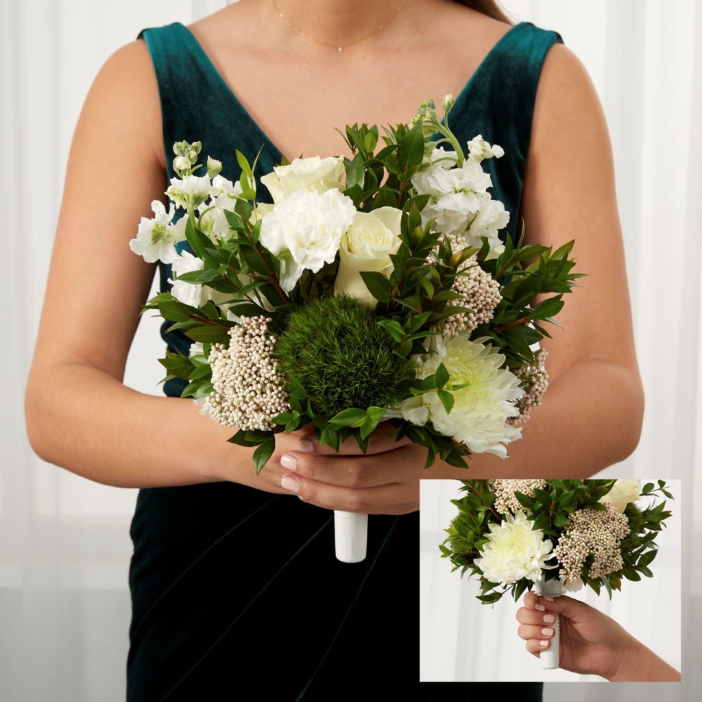 Supla 6 PCS Bouquet Holders Foam Floral Handle Handle Bouquet Holder for  Bridal Fresh Flowers Silk Flowers Wedding Supplies Decoration